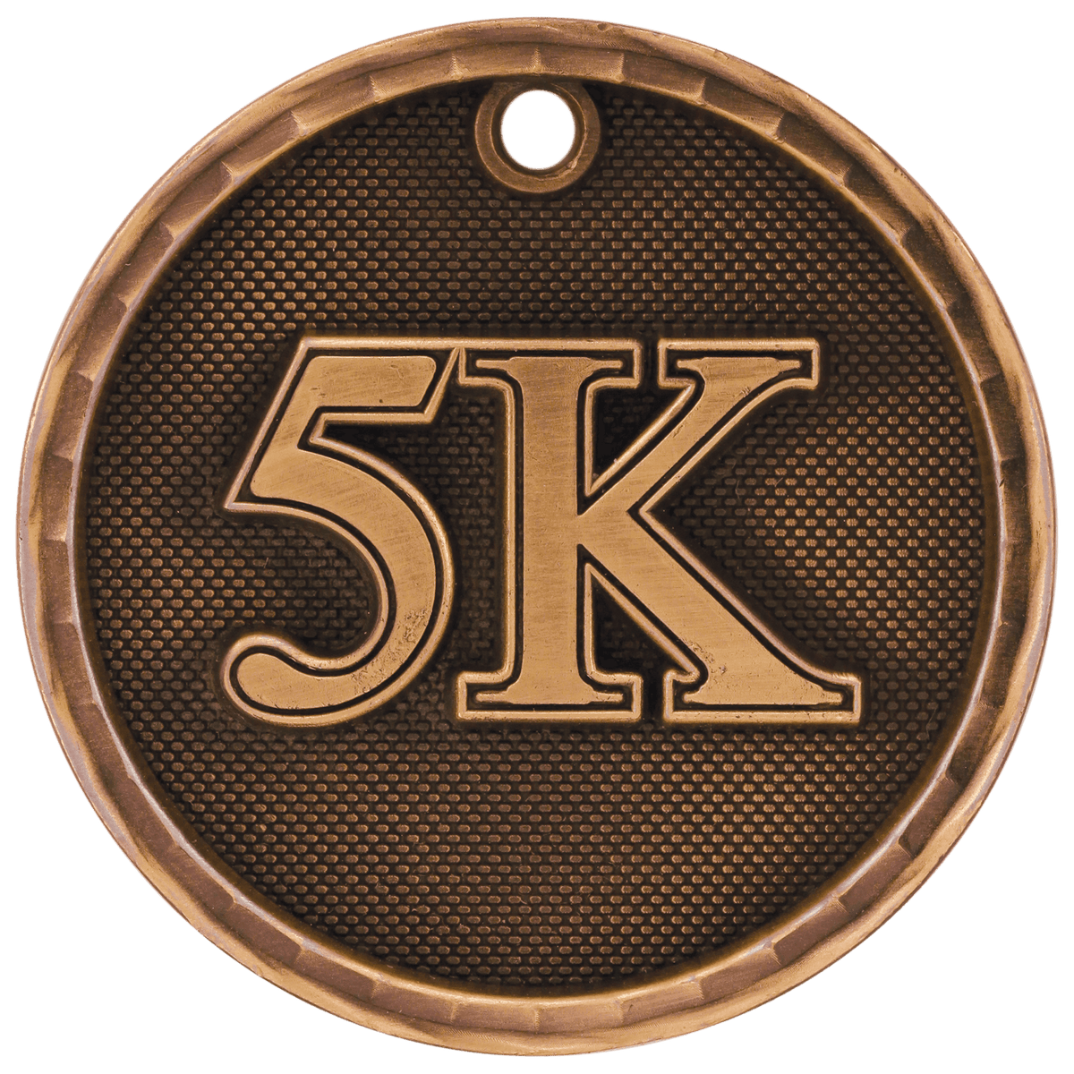 5K 3-D Medal-Bronze