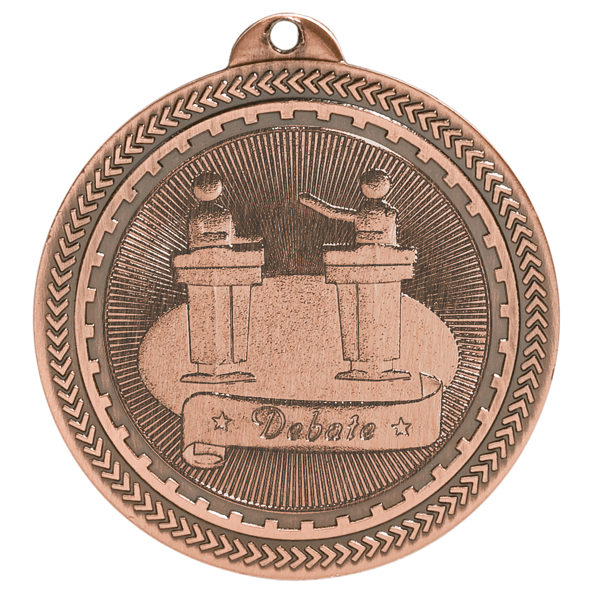 Debate BriteLazer Medal-Bronze