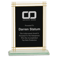 Large Contemporary Glass Full Border Award