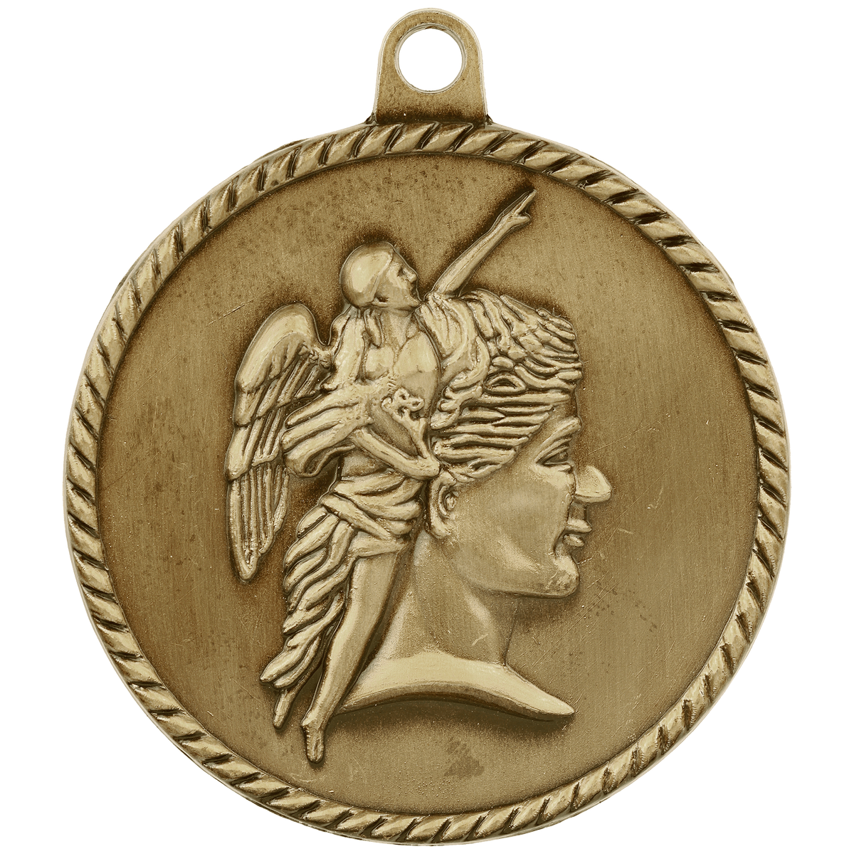Achievemnt High Relief Medal-Gold
