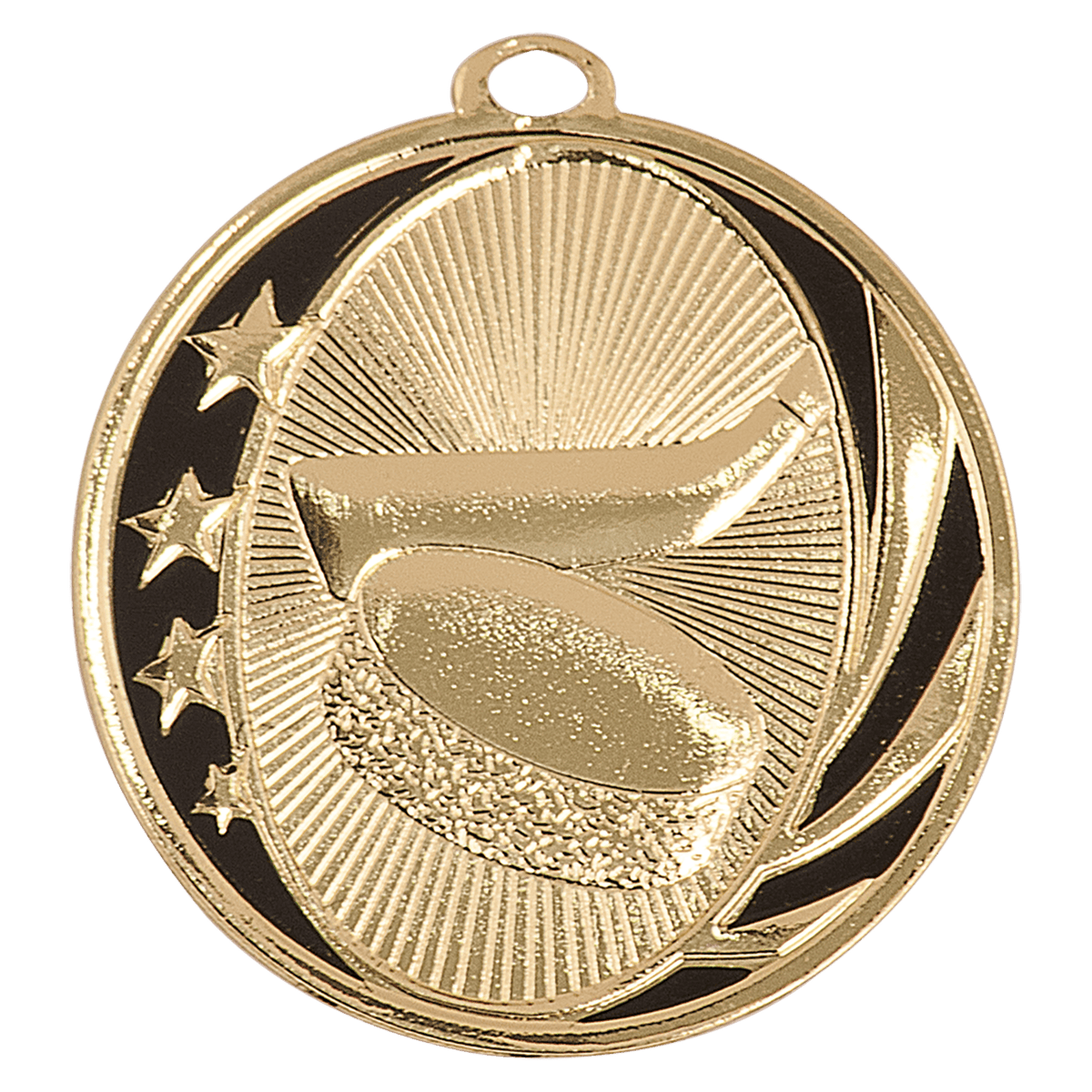 Hockey MidNite Star Medal-Gold
