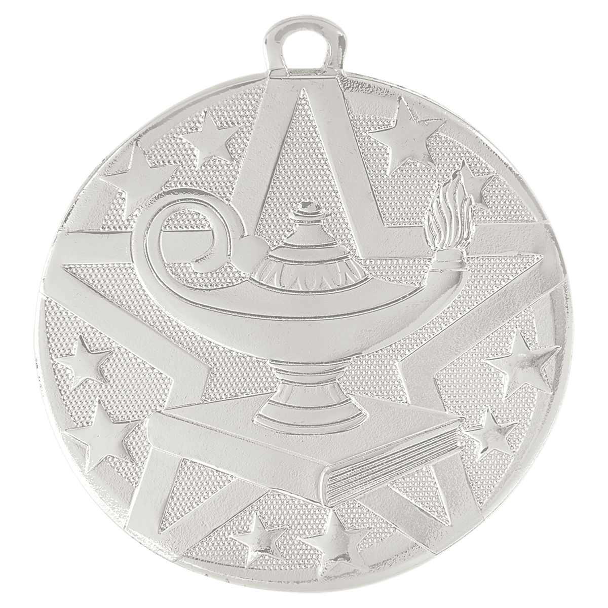 Lamp of Knowledge Superstar Medal-Silver