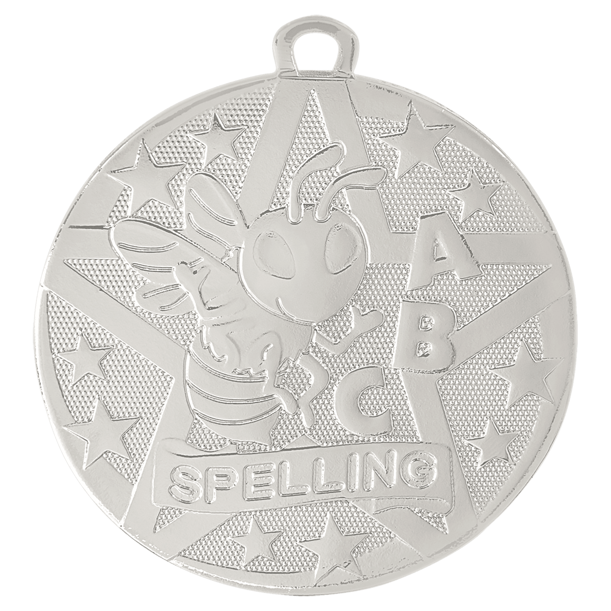 Spelling Superstar Medal-Silver